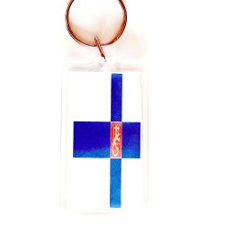 Finland Flag Keychain