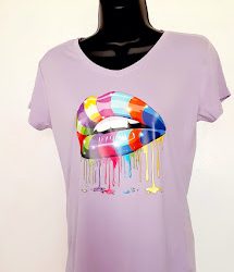 Colorful Lips Shirt